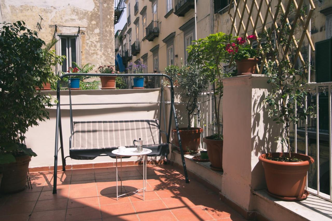 나폴리 La Casa Del Nespolo, 2 Terrazzi E 2 Bagni In Centro 아파트 외부 사진